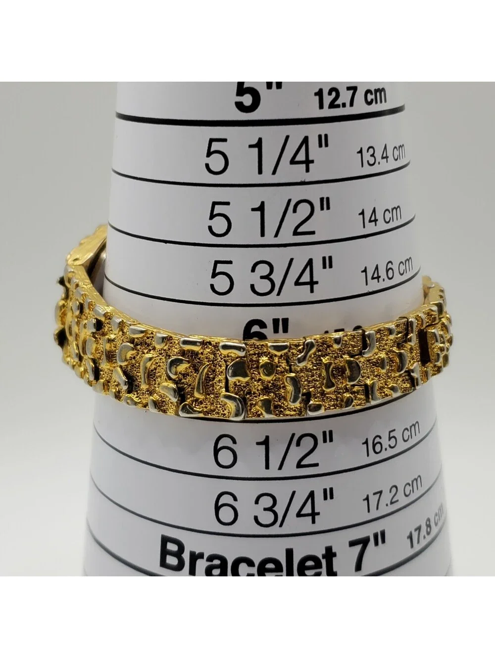 Armitron Gold Nugget Style Watch Women 24mm New Battery